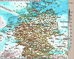 Noch geteiltes Deutschlandwetter