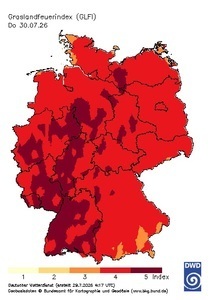 Feld- und Waldbrandgefahr: H&ouml;chste Warnstufe!